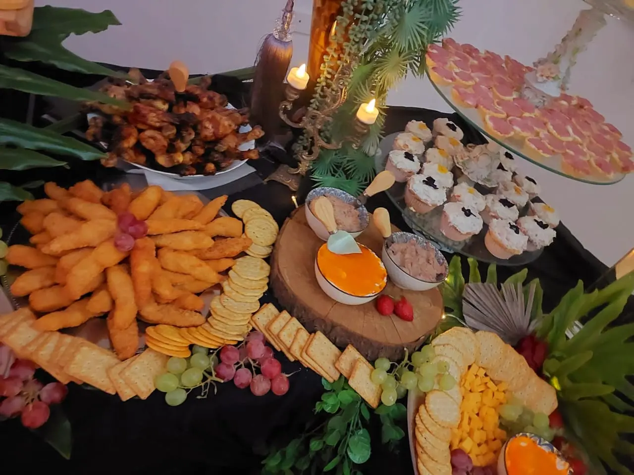 Bella Vista party venue with elegant lighting and décor