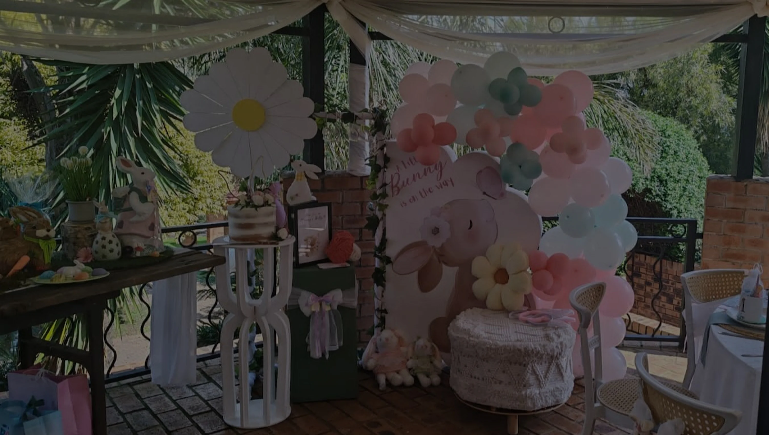 Bella Vista venue decorated for a milestone celebration